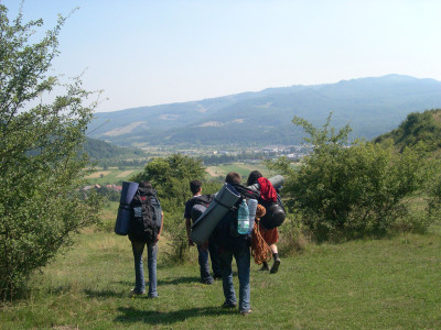 Hiking in Transylvania with the kids from Familia AMURTEL